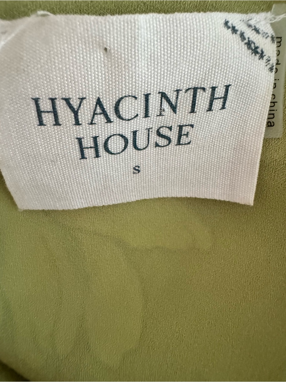 Tuckernuck Hyacinth House One Shoulder Odelia Maxi Dress Green Sz S - Picture 8 of 13